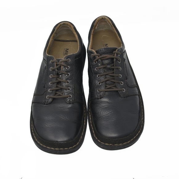 *Merrell Sz 10.5 Black Leather Lace Up Oxford
